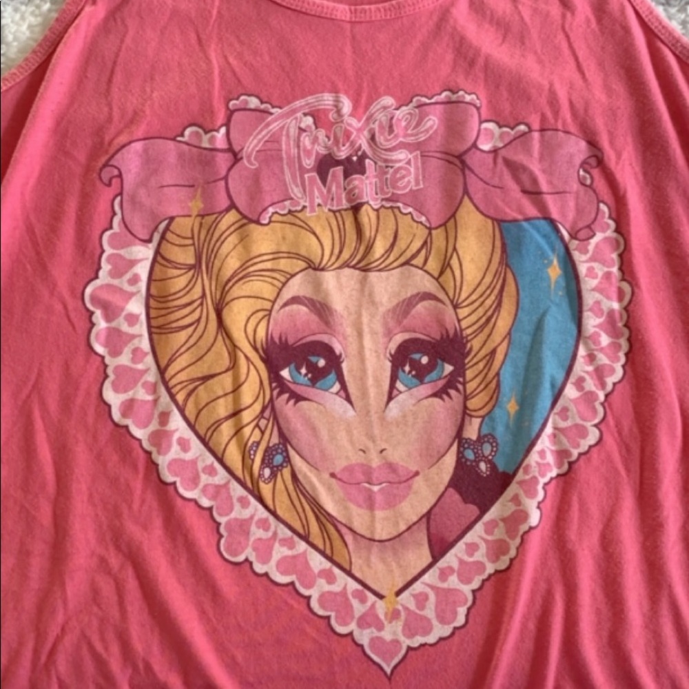 Racer back Trixie mattel tank top